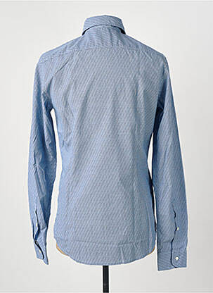 Chemise manches longues imprimé fantaisie bleu HUGO BOSS homme