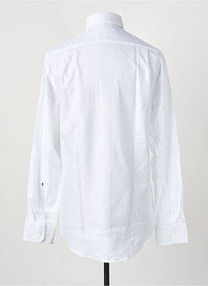 Chemise manches longues coupe cintrée blanc SEIDEN STICKER homme