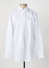 Chemise manches longues coupe droite blanc SEIDEN STICKER homme