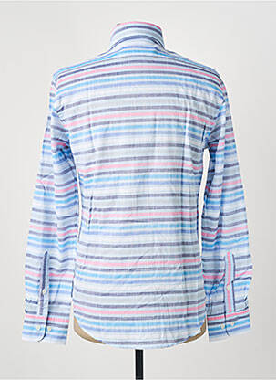 Chemise manches longues coupe cintrée bleu EDEN PARK homme