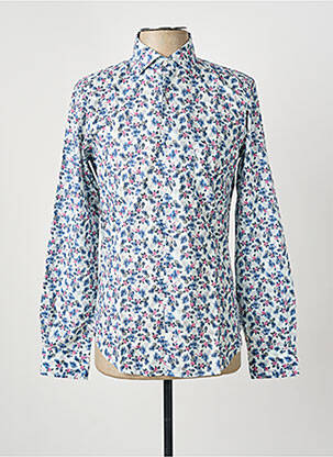 Chemise manches longues coupe cintrée blanc EDEN PARK homme