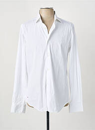 Chemise manches longues coupe cintrée blanc EDEN PARK homme