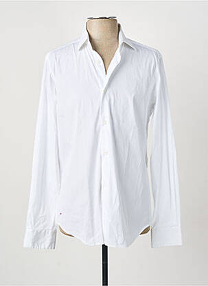 Chemise manches longues coupe cintrée blanc EDEN PARK homme
