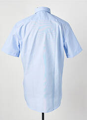 Chemise manches courtes bleu SEIDEN STICKER homme seconde vue