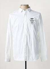 Chemise manches longues blanc AERONAUTICA homme seconde vue