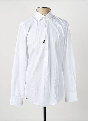 Chemise manches longues blanc HUGO BOSS homme