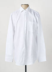 Chemise manches longues blanc SEIDEN STICKER homme seconde vue