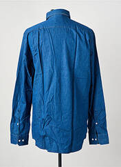 Chemise manches longues bleu SEIDEN STICKER homme seconde vue