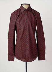 Chemise manches longues marron HUGO BOSS homme seconde vue