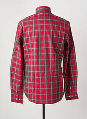 Chemise manches longues rouge EDEN PARK homme seconde vue