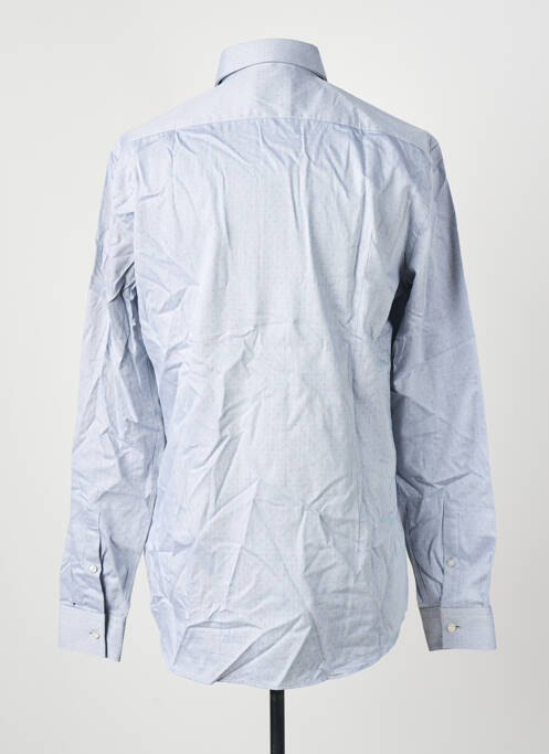 Chemise manches longues imprimé fantaisie bleu HUGO BOSS homme