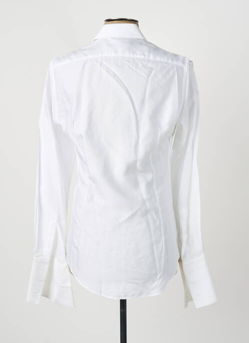 Chemise manches longues coupe cintrée blanc PAL ZILERI homme