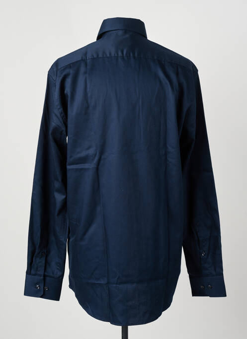 Chemise manches longues coupe droite bleu SEIDEN STICKER homme