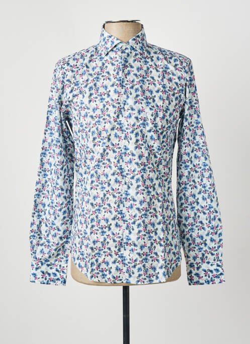 Chemise manches longues coupe cintrée blanc EDEN PARK homme