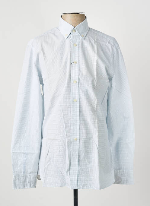 Chemise manches longues blanc HACKETT homme