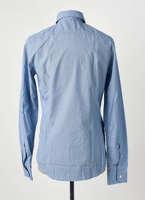 Chemise manches longues bleu HUGO BOSS homme
