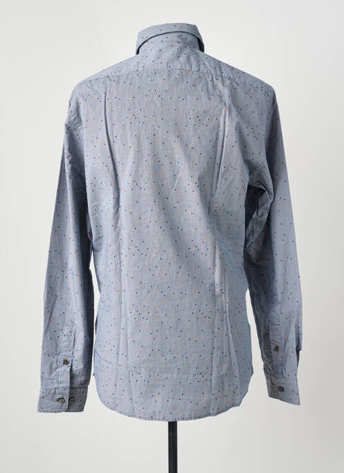 Chemise manches longues bleu HUGO BOSS homme