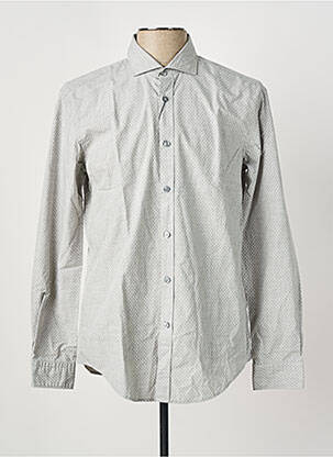 Chemise manches longues imprimé fantaisie gris HUGO BOSS homme