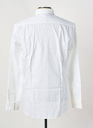 Chemise manches longues coupe cintrée beige HUGO BOSS homme