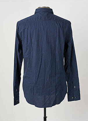Chemise manches longues coupe cintrée bleu HUGO BOSS homme