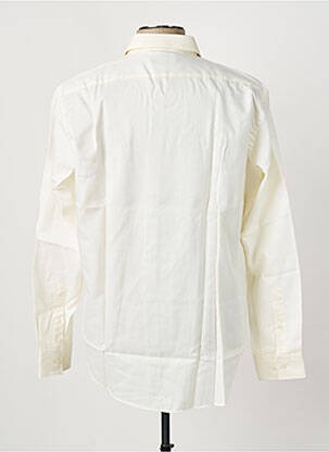 Chemise manches longues coupe cintrée beige HUGO BOSS homme