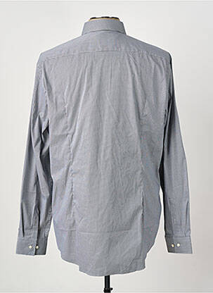Chemise manches longues tissage popeline gris HUGO BOSS homme