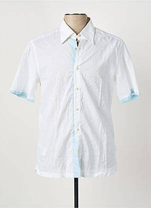 Chemise manches courtes coupe cintrée blanc HUGO BOSS homme