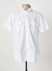 Chemise manches courtes blanc PAL ZILERI pour homme seconde vue