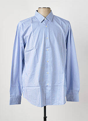 Chemise manches courtes bleu HUGO BOSS pour homme