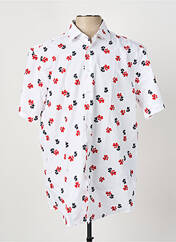 Chemise manches courtes rouge SEIDEN STICKER pour homme seconde vue