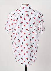 Chemise manches courtes rouge SEIDEN STICKER pour homme seconde vue