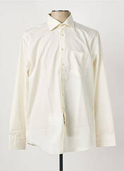 Chemise manches longues beige SEIDEN STICKER pour homme seconde vue