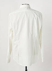 Chemise manches longues beige SEIDEN STICKER pour homme seconde vue