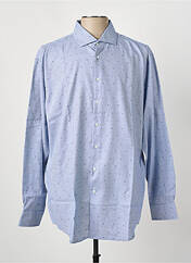 Chemise manches longues bleu SEIDEN STICKER pour homme seconde vue