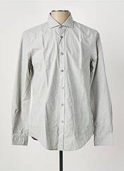 Chemise manches longues gris HUGO BOSS pour homme seconde vue
