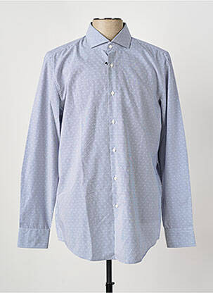 Chemise manches longues gris HUGO BOSS pour homme