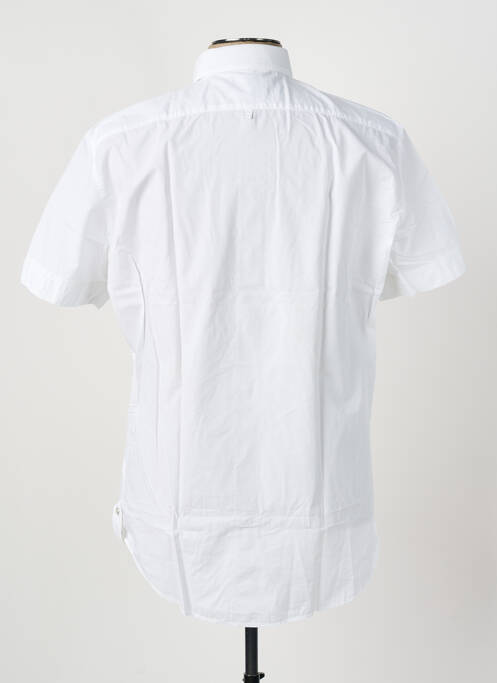 Chemise manches courtes blanc PAL ZILERI pour homme