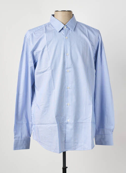 Chemise manches courtes bleu HUGO BOSS homme