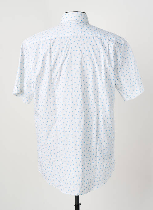 Chemise manches courtes bleu SEIDEN STICKER pour homme