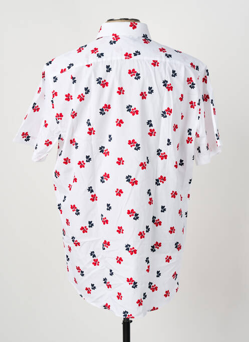 Chemise manches courtes rouge SEIDEN STICKER pour homme