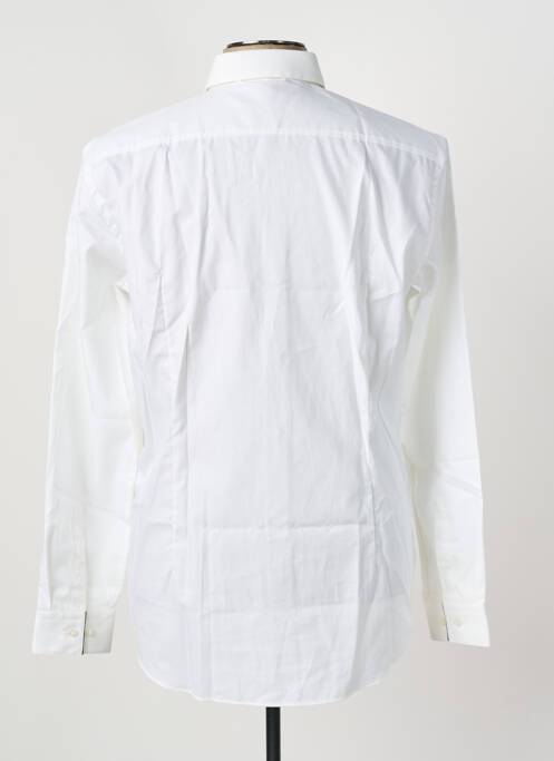 Chemise manches longues beige HUGO BOSS pour homme