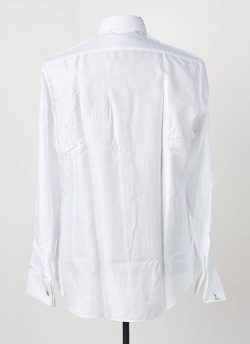 Chemise manches longues blanc PAL ZILERI pour homme