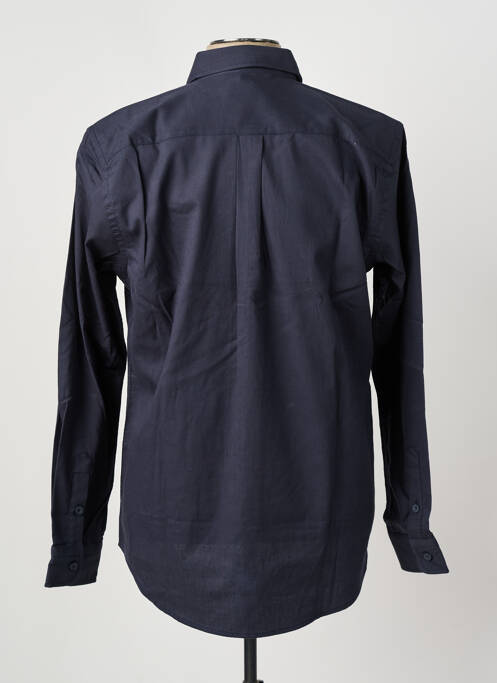 Chemise manches longues bleu AERONAUTICA pour homme