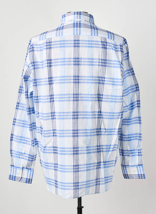 Chemise manches longues bleu EDEN PARK pour homme