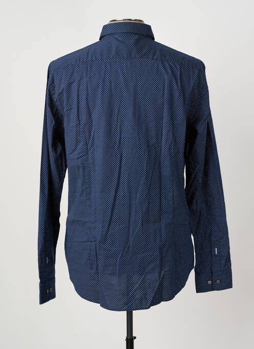 Chemise manches longues bleu HUGO BOSS pour homme