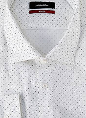 Chemise manches longues blanc SEIDEN STICKER homme seconde vue