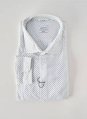 Chemise manches longues blanc SEIDEN STICKER homme seconde vue