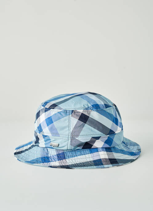 Chapeau tissage popeline bleu BUGATTI homme