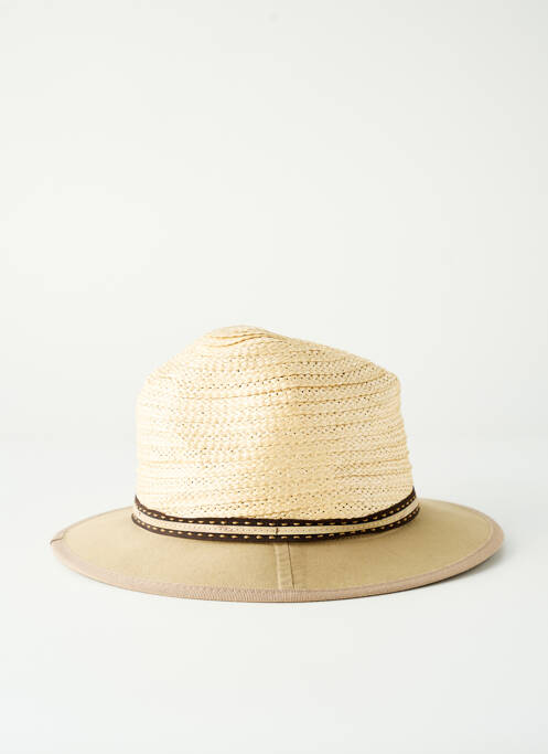Chapeau forme chapeau paille marron BUGATTI homme