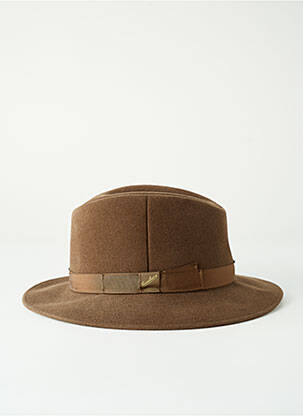 Chapeau marron BORSALINO homme